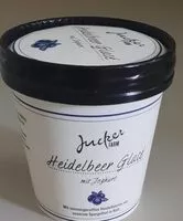 Mängden socker i Heidelbeer Glacé mit Joghurt