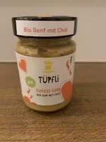Mängden socker i Tüpfli Senf mit Chilli