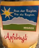 Mängden socker i Apfelringli