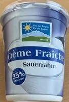 Mängden socker i Crème Fraîche