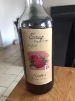 Mängden socker i Sirop de framboise