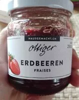 Mängden socker i Confiture fraises