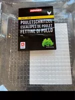 Mängden socker i Escalopes de poulet