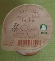 Mängden socker i Yogourt au lait de brebis Myrtille