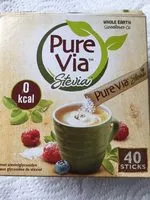 Mängden socker i Sucrettes Pure Via Stevia