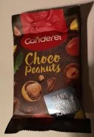 Mängden socker i Canderel choco peanuts