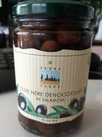 Mängden socker i Olive Nere Denocciolate in Salamoia