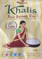 Mängden socker i Khalis Basmati Rice