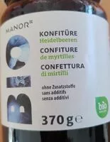 Mängden socker i Confiture myrtille