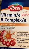 Mängden socker i Vitamine b cimplex