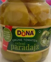 Mängden socker i Zeleni paradajz