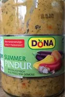 Mängden socker i Summer Pindjur