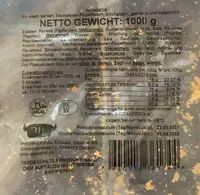 Mängden socker i NUGGETS MAESTRAL