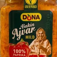 Mängden socker i Ajvar mild