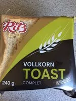 Mängden socker i Volkorn toast