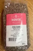 Mängden socker i Chia-samen