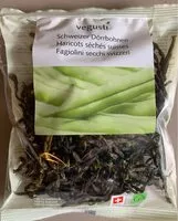 Mängden socker i Haricots séchés suisses