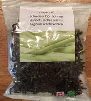 Mängden socker i Haricots séchés suisse