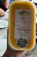 Mängden socker i Sorbet mangue