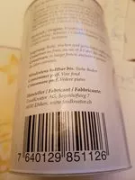 Mängden socker i Fleur de Sel Camargue