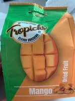 Mängden socker i Mango dried fruit