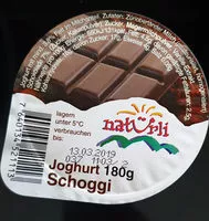 Mängden socker i Joghurt Schoggi 180gr