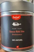 Mängden socker i Sauce rôti liée