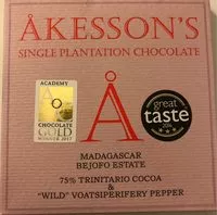 Mängden socker i Chocolate & voatsiperifery pepper