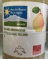 Mängden socker i Nectar de poire williams