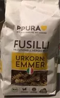 Mängden socker i Fusili