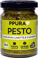 Mängden socker i Pesto Basilikum, Limette & Cashews (Bio)