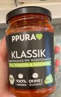 Mängden socker i Tomatensauce klassik