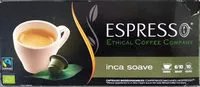 Mängden socker i Expresso Ethical Coffee Company inca soave