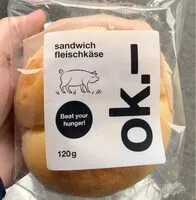 Mängden socker i Sandwich Fleichkäse
