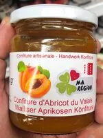 Mängden socker i Confiture abricot du valais