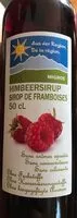 Mängden socker i Sirop de framboise de la region