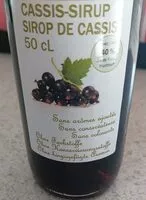 Mängden socker i Sirop de cassis