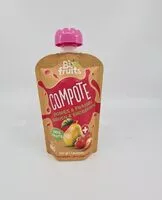 Mängden socker i Compote poires-fraises