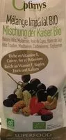 Mängden socker i Mélange impérial bio