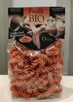 Mängden socker i Fusilli BIO Lentilles Corail sans gluten
