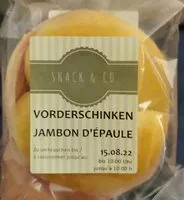 Mängden socker i Snack and Go Vorderschinken- Jambon d'épaule