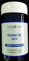 Mängden socker i Vitamin D3 1000 IE