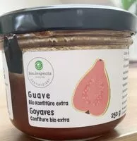 Mängden socker i Guave Confiture bio extra