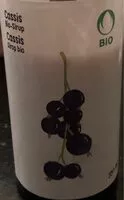Mängden socker i Cassis sirop bio