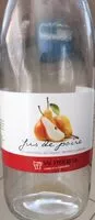 Mängden socker i Jus de poire