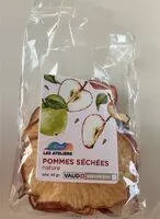 Mängden socker i Pommes séchées