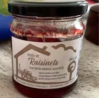 Mängden socker i Gelée de raisinets