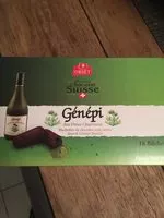 Mängden socker i Original chocolat suisse Genepi