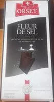 Mängden socker i Chocolat noir à la fleur de sel de Noirmoutier