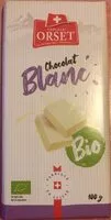 Mängden socker i Chocolat blanc